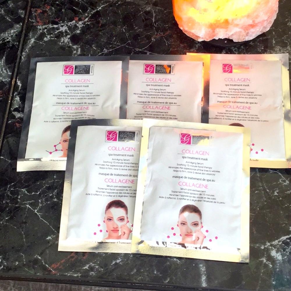 Global Beauty Care Collagen Spa Treatment Masks(5)